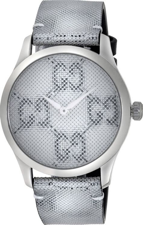 gucci g-timeless stainless steel quartz unisex watch|Gucci stainless steel watch women's.